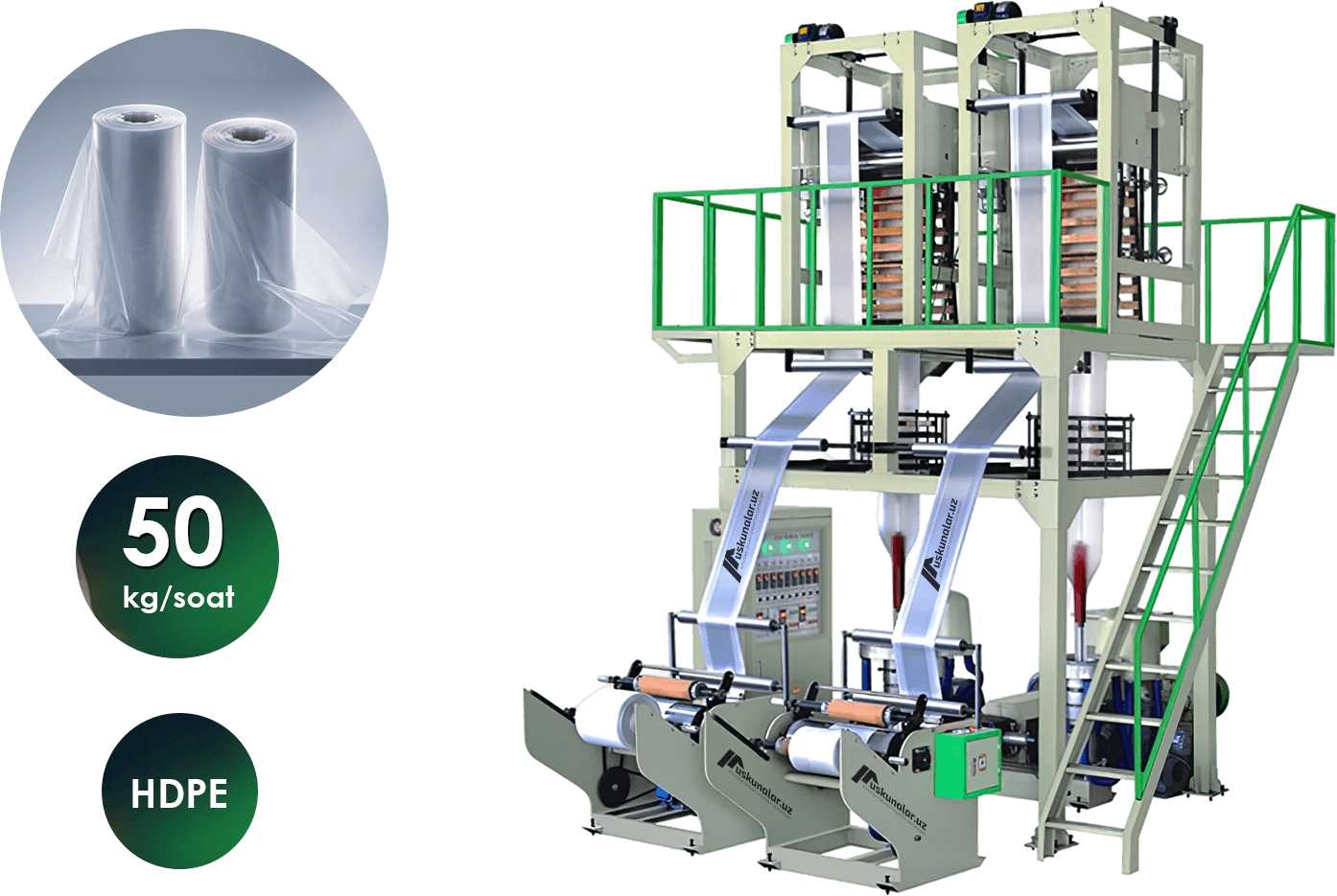 paket ishlab chiqarish, paket uskuna, rulon ishlab chiqarish, paket rulon ishlab chiqarish, polietilen paket ishlab chiqarish uskunasi