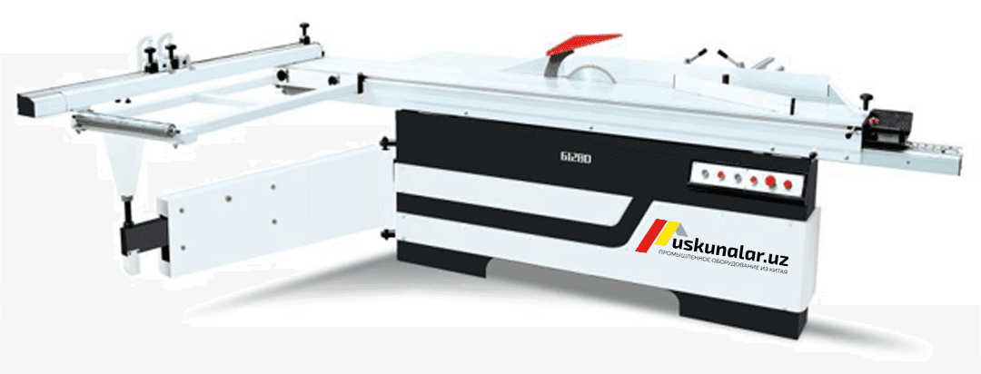 Двухпильный, пильный станок с раздвижным столом US-MJ6128D