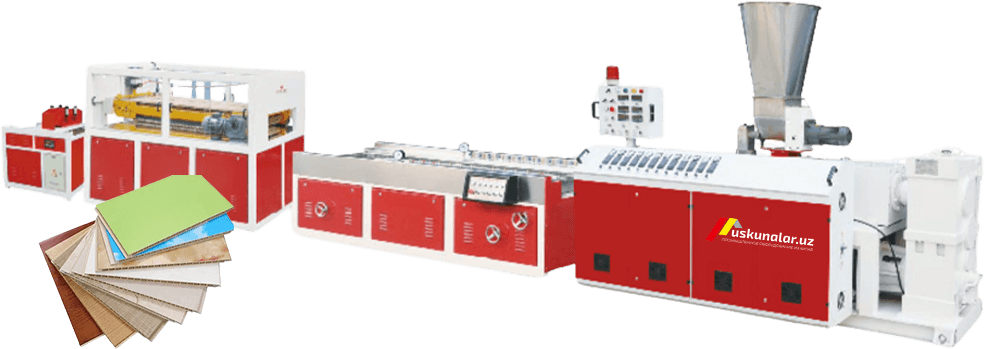 Shift uchun PVC panel ishlab chiqarish liniyasi