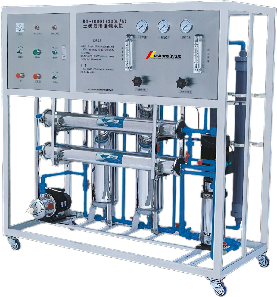 Ichimlik suvi filtrlash uskunasi US-500L/soat (RO sistema)