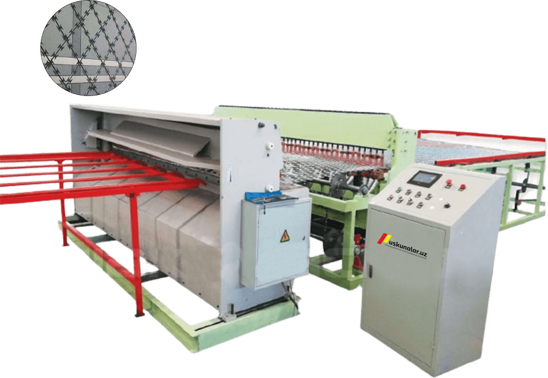 Tig'li setka ishlab chiqarish uskunasi US-DP-FP-3000R