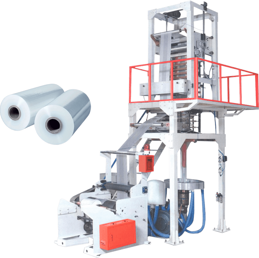 Polietilen rulonli plyonka ishlab chiqaruvchi ekstruder US-SJ-45