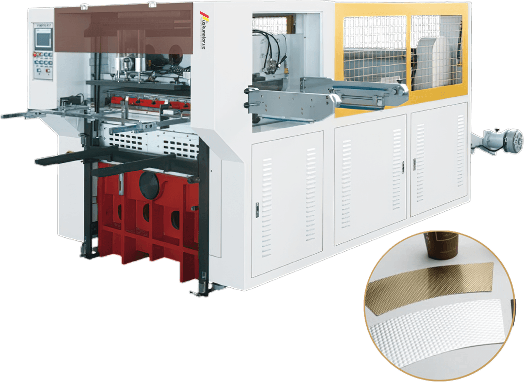 Qog'oz rulonni kesuvchi press uskunasi US-MB-980