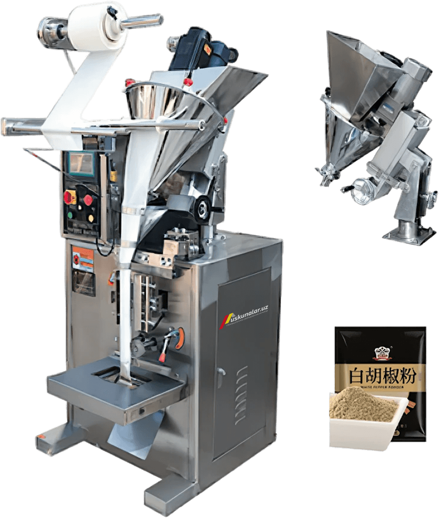 qadoqlash, vertikal qadoqlash, semechka qadoqlash, semechka paketlash, qadoqlash uskunalari, semechka qadoqlash uskunasi, pista qadoqlash uskunasi, pista qadoqlash, soda qadoqlash, granula qadoqlash, kukun qadoqlash