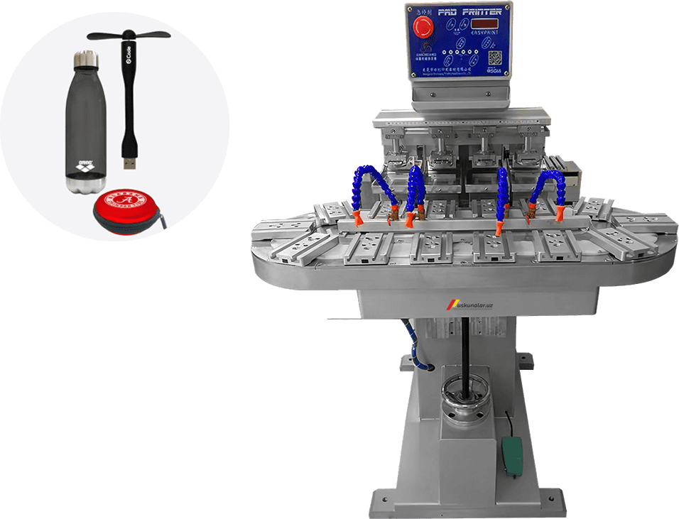 tamponli printer, bitta rangli tamponli printer, tamponli pechatlash, data urish uskunasi,
