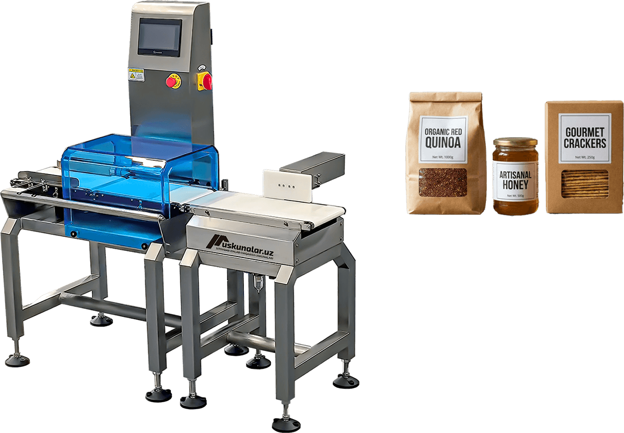 tarozi, aqlli tarozi, yuqori tezlikdagi tarozi, og'irlik tekshiruvchi tarozi, vazn o'lchash tarozisi,tez o'lchash uchun tarozi