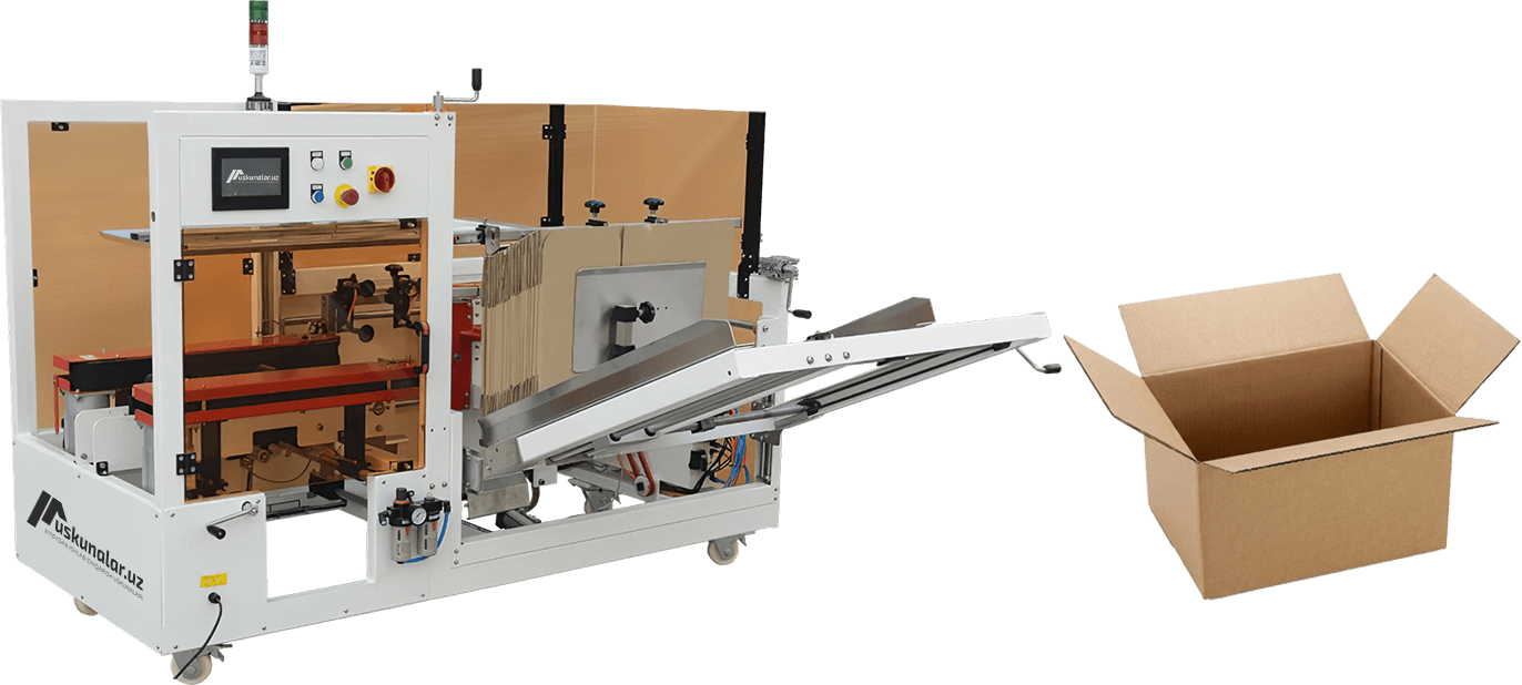 kartonlash uskunasi, karton shakllantirish uskunasi, karton yig'ish uskunasi, karton quti yasash, karton quti shakllantirish uskunasi